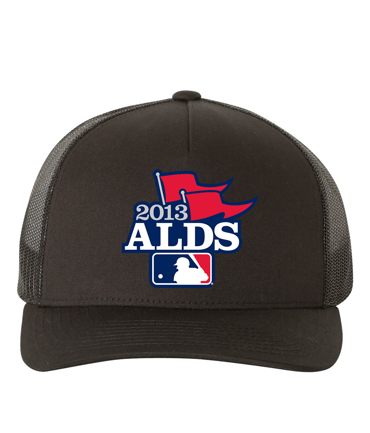 2013 American League Division Series - 2013 ALDS Primary Baseball Logo Symbol Emblem Customized Design on Retro Trucker Cap Hat