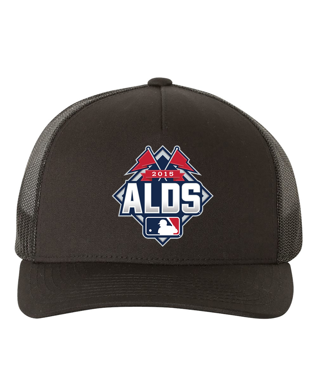2015 American League Division Series 2015 ALDS Baseball Logo Symbol Emblem Customized Design on Retro Trucker Cap Hat