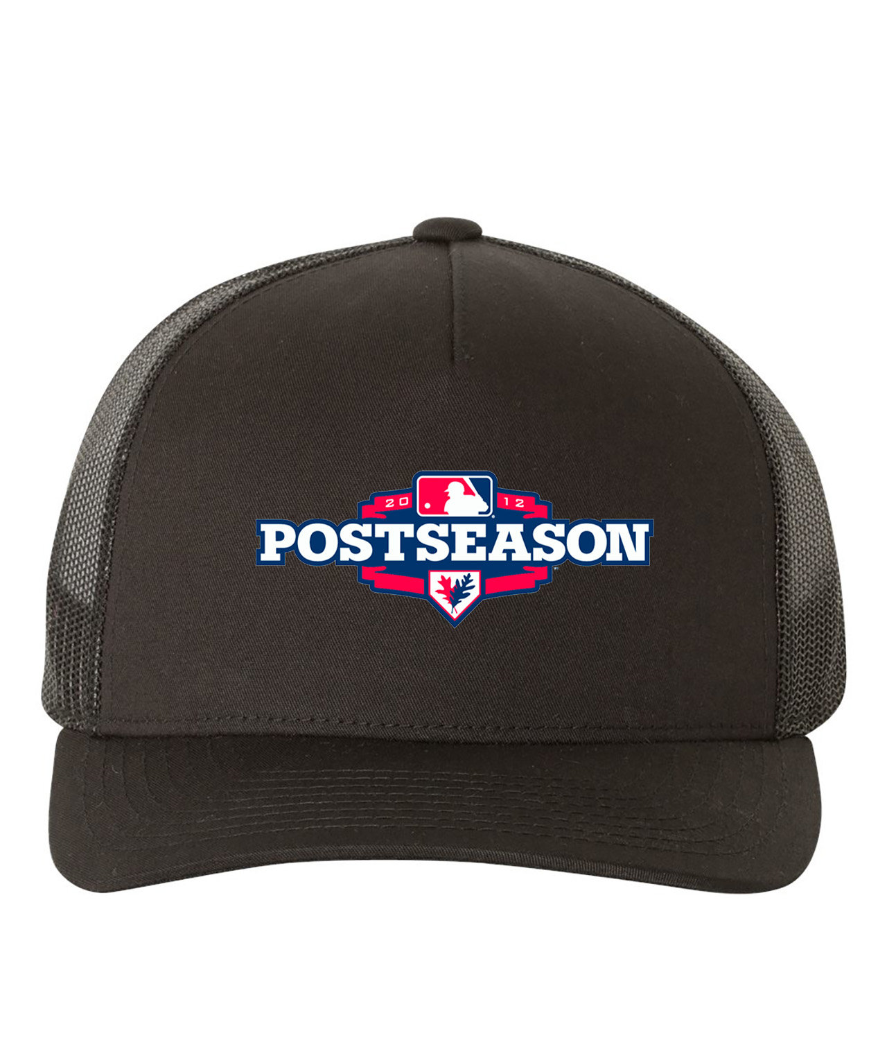 2012 MLB Postseason Primary Baseball Logo Symbol Emblem Customized Design on Retro Trucker Cap Hat