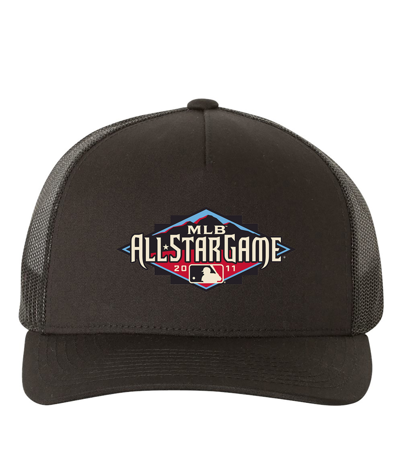 2011 MLB All-Star Game Chase Field Phoenix Arizona Baseball Logo Symbol Emblem Customized Design on Retro Trucker Cap Hat