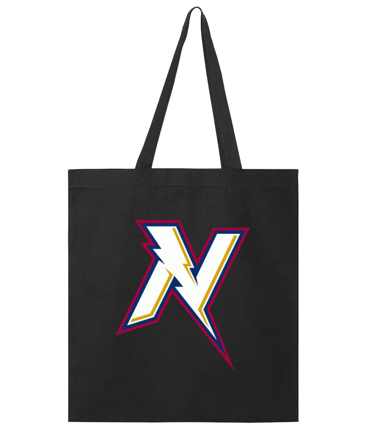 Northwest Arkansas Naturals Emblem Baseball Logo Symbol Emblem Customized Design on Promotional Tote Bag