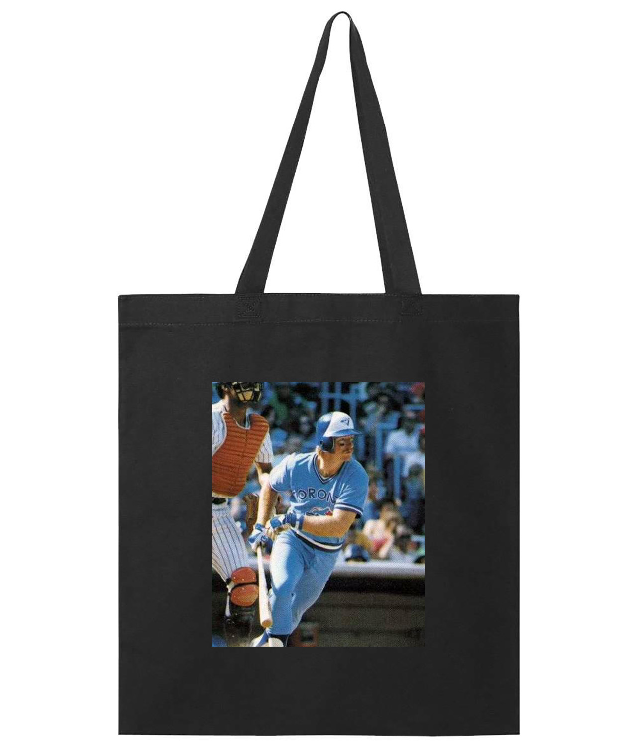 1978 Roy Howell Toronto Blue Jays Photo Baseball Logo Symbol Emblem Customized Design on Promotional Tote Bag