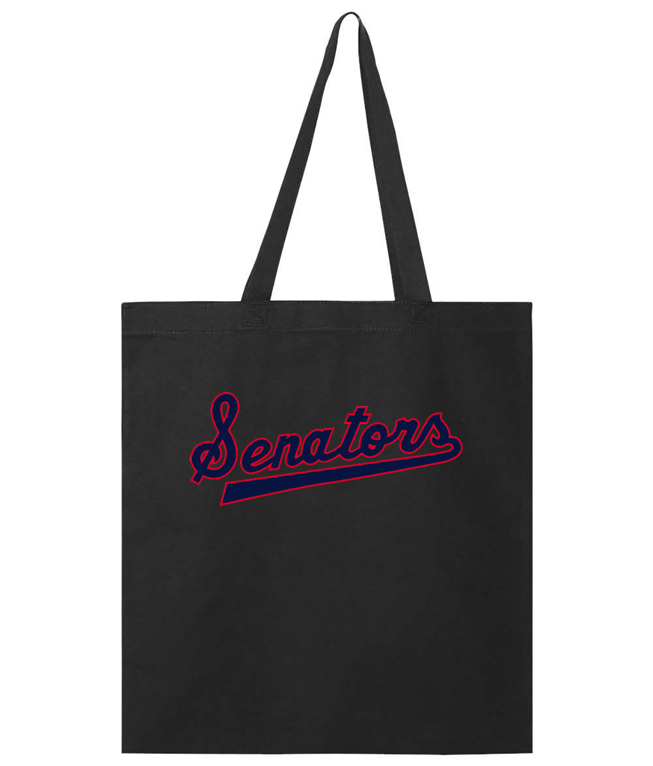 Washington Nationals 1959-60 Baseball Logo Symbol Emblem Customized Design on Promotional Tote Bag
