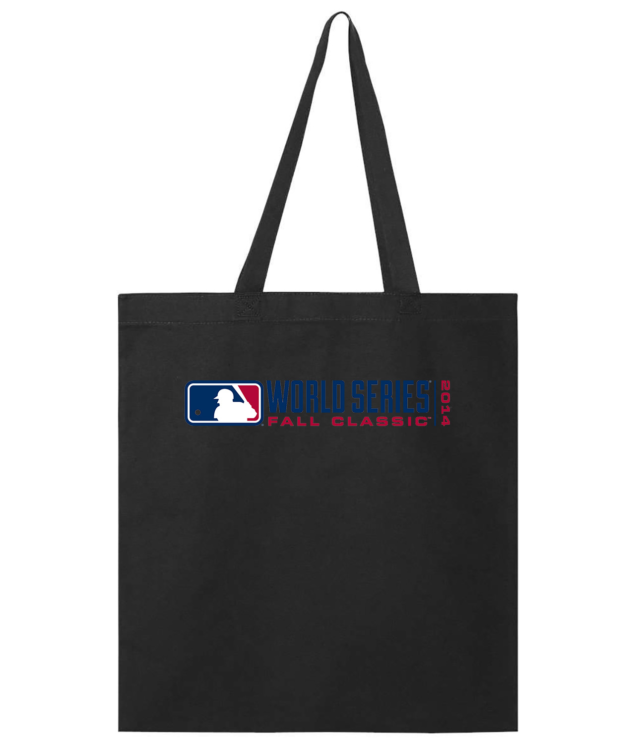 2014 Major League Baseball World Series Logo Symbol Emblem Customized Design on Promotional Tote Bag