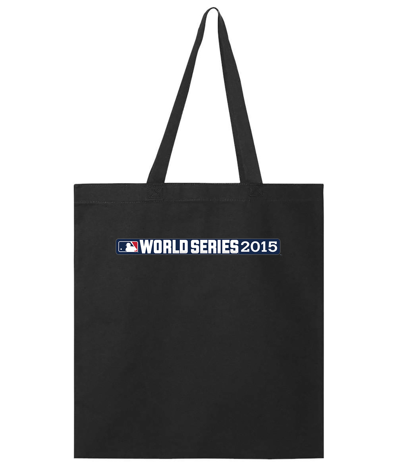 MLB World Series 2015 Baseball Logo Symbol Emblem Customized Design on Promotional Tote Bag