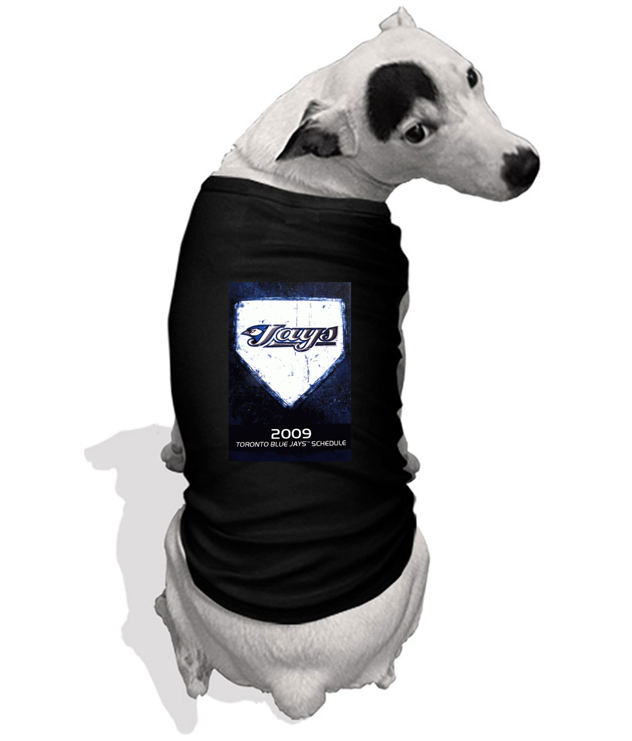 Toronto Blue Jays Pocket Schedule 2009 Customized Design on Doggie Puppy Dog Tshirt