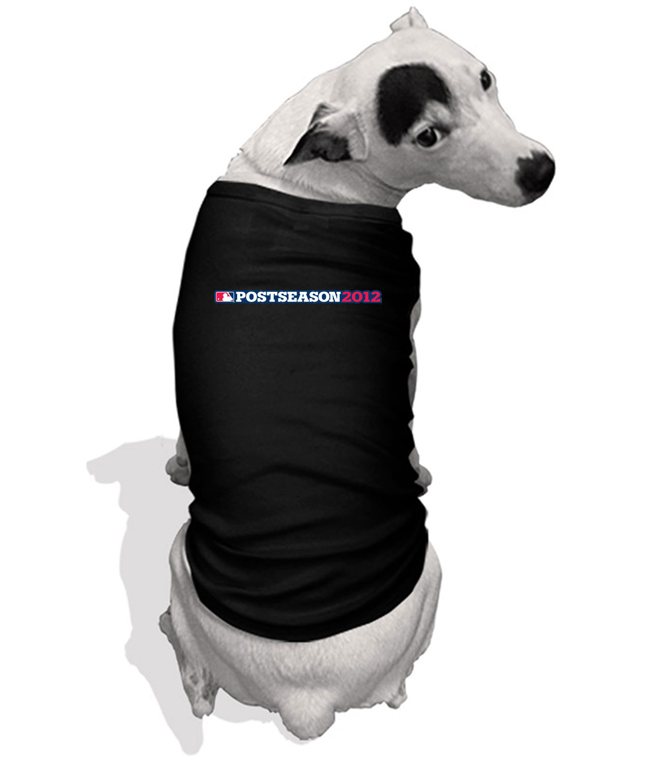 2012 MLB Postseason Horizontal Customized Design on Doggie Puppy Dog Tshirt