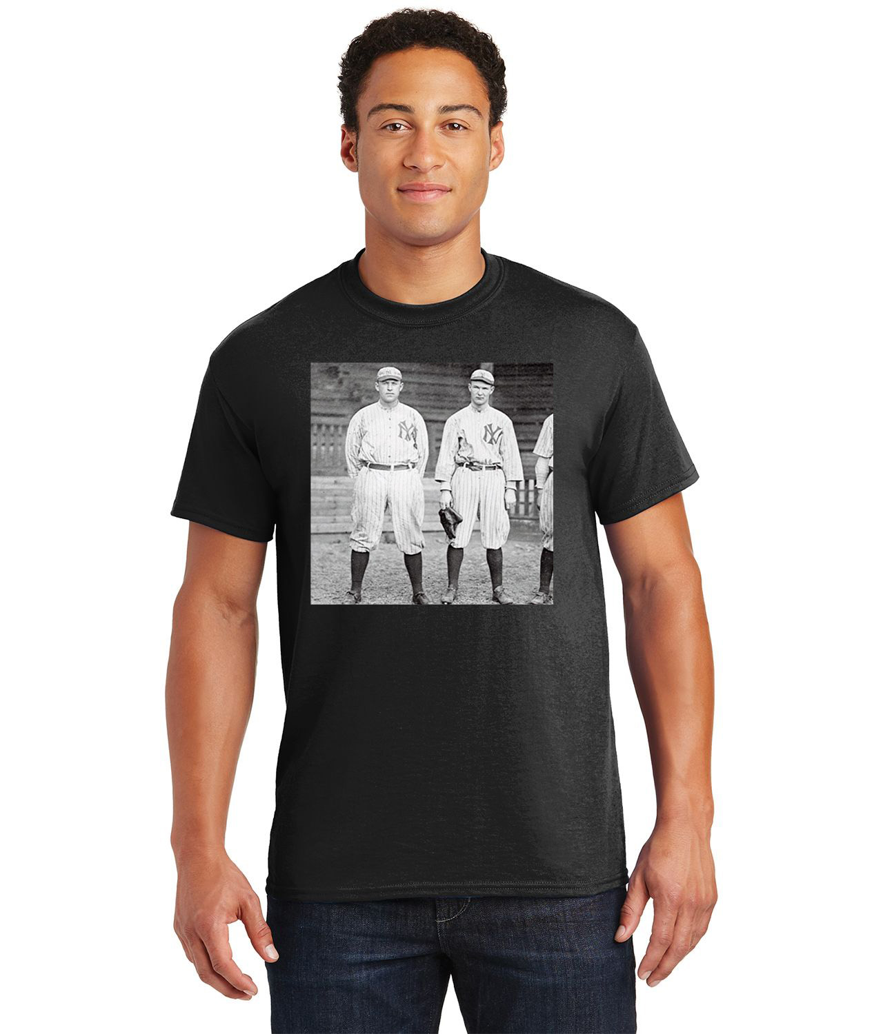 New York Yankees 1915 Photo Baseball Logo Customized Design on  Unisex Tshirt Tee