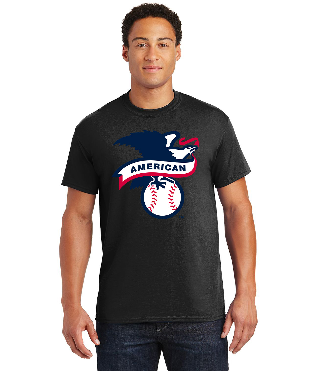 American Baseball League 2019 Alternate Baseball Logo Customized Design on  Unisex Tshirt Tee