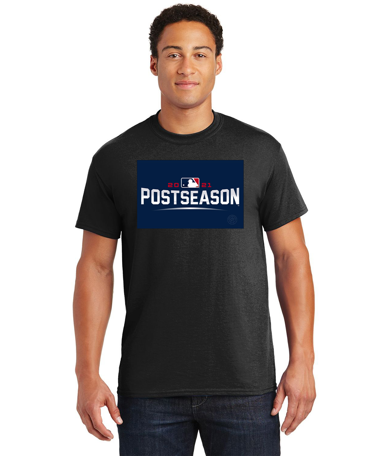 The 2021 Major League Baseball Postseason Alternative Baseball Logo Customized Design on  Unisex Tshirt Tee