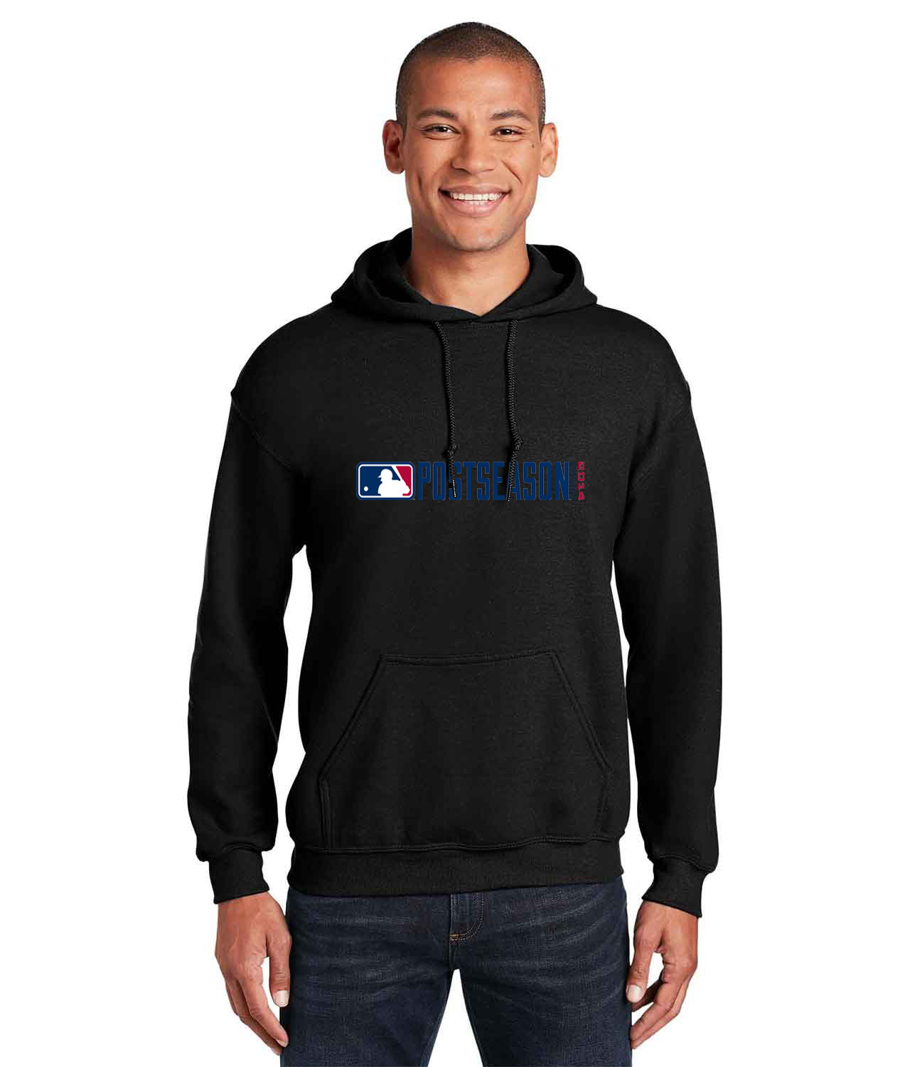 2014 Major League Baseball Postseason Baseball Logo Customized Design on Unisex Hooded Sweatshirt