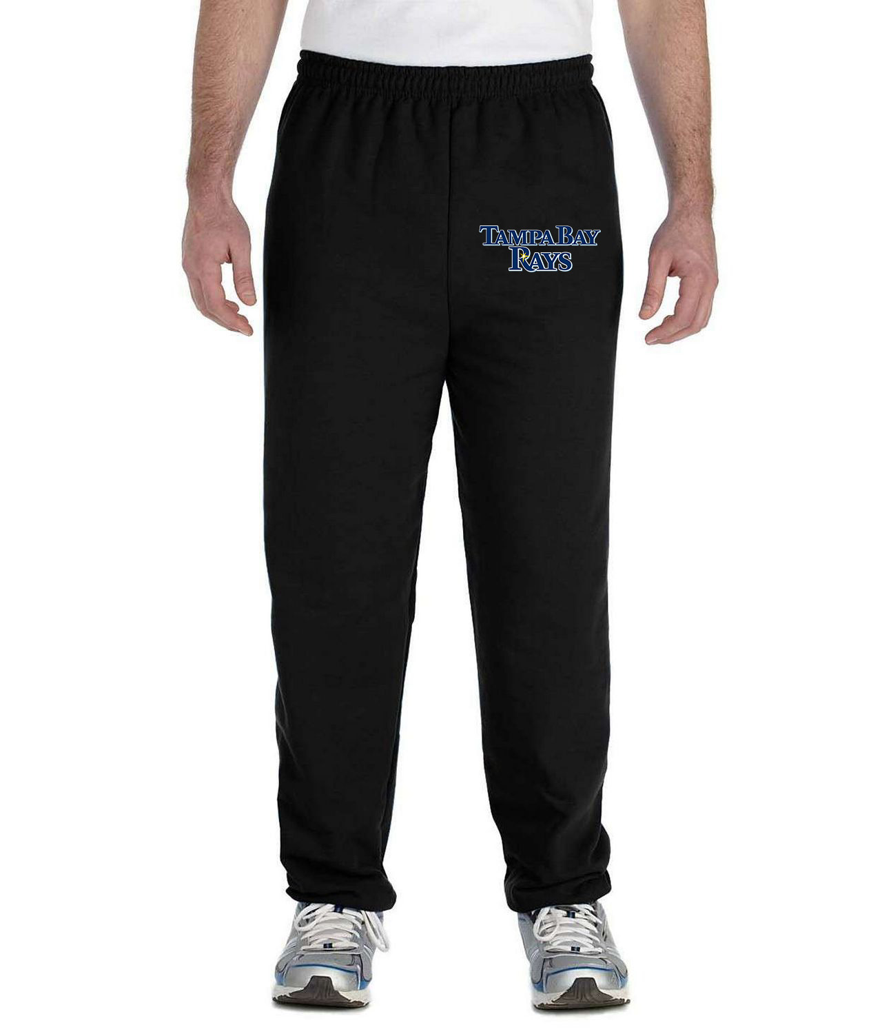 Tampa Bay Rays 2008 Baseball Logo Symbol Emblem Customized Design on Unisex Closed-Bottom Sweatpants