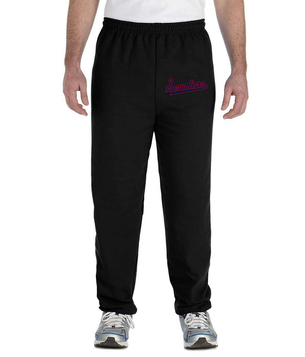 Washington Nationals 1959-60 Baseball Logo Symbol Emblem Customized Design on Unisex Closed-Bottom Sweatpants