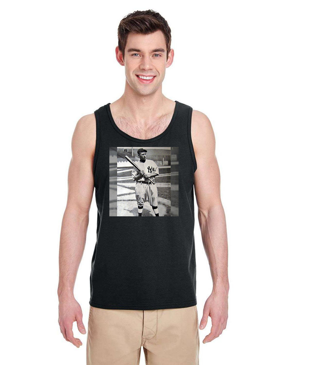 Fritz Maisel New York Yankees 1914 Season Baseball Logo Symbol Emblem Customized Design on Unisex Tank Top