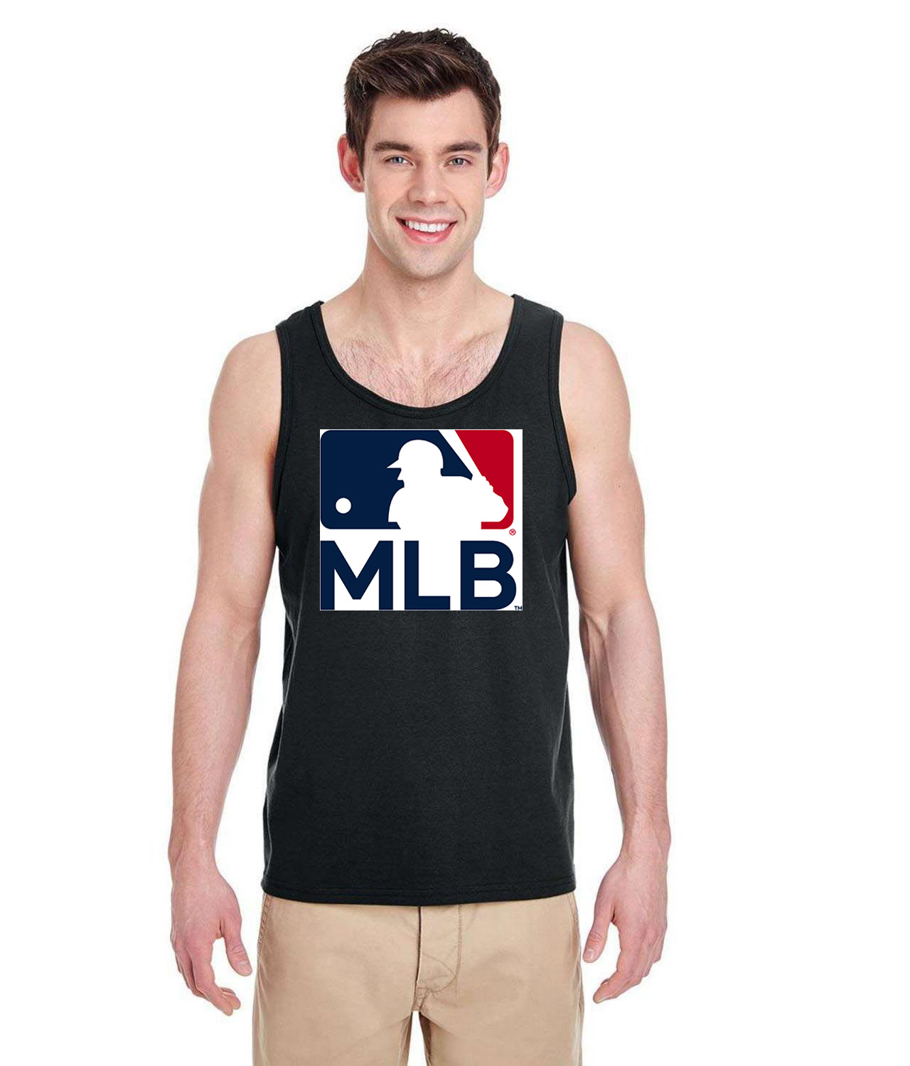 Major League Baseball Alternate 2019 Logo Symbol Emblem Customized Design on Unisex Tank Top