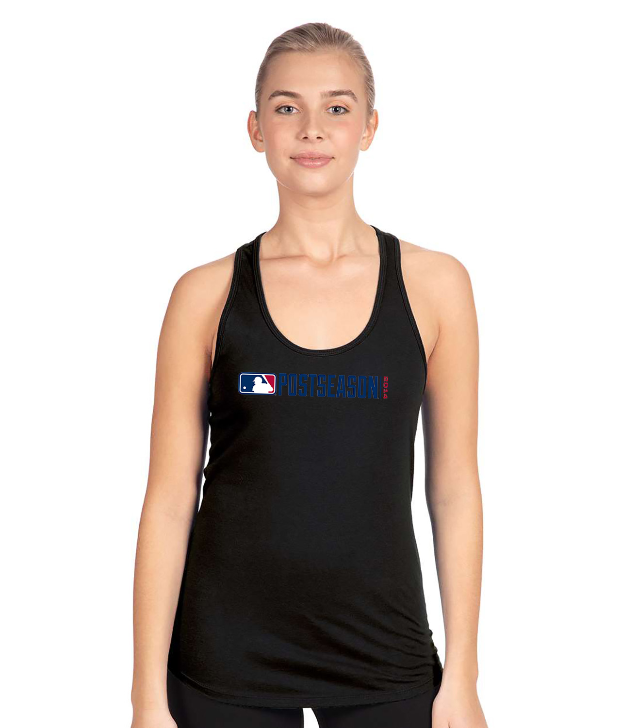 2014 Major League Baseball Postseason Logo Symbol Emblem Customized Design on Women's Racerback Tank Top