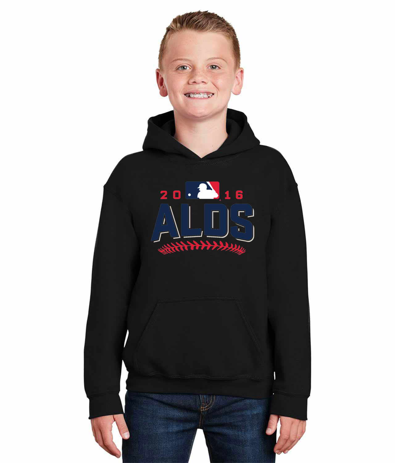 2016 American League Division Series ALDS Baseball Logo Symbol Emblem Customized Design on Youth Hoodie