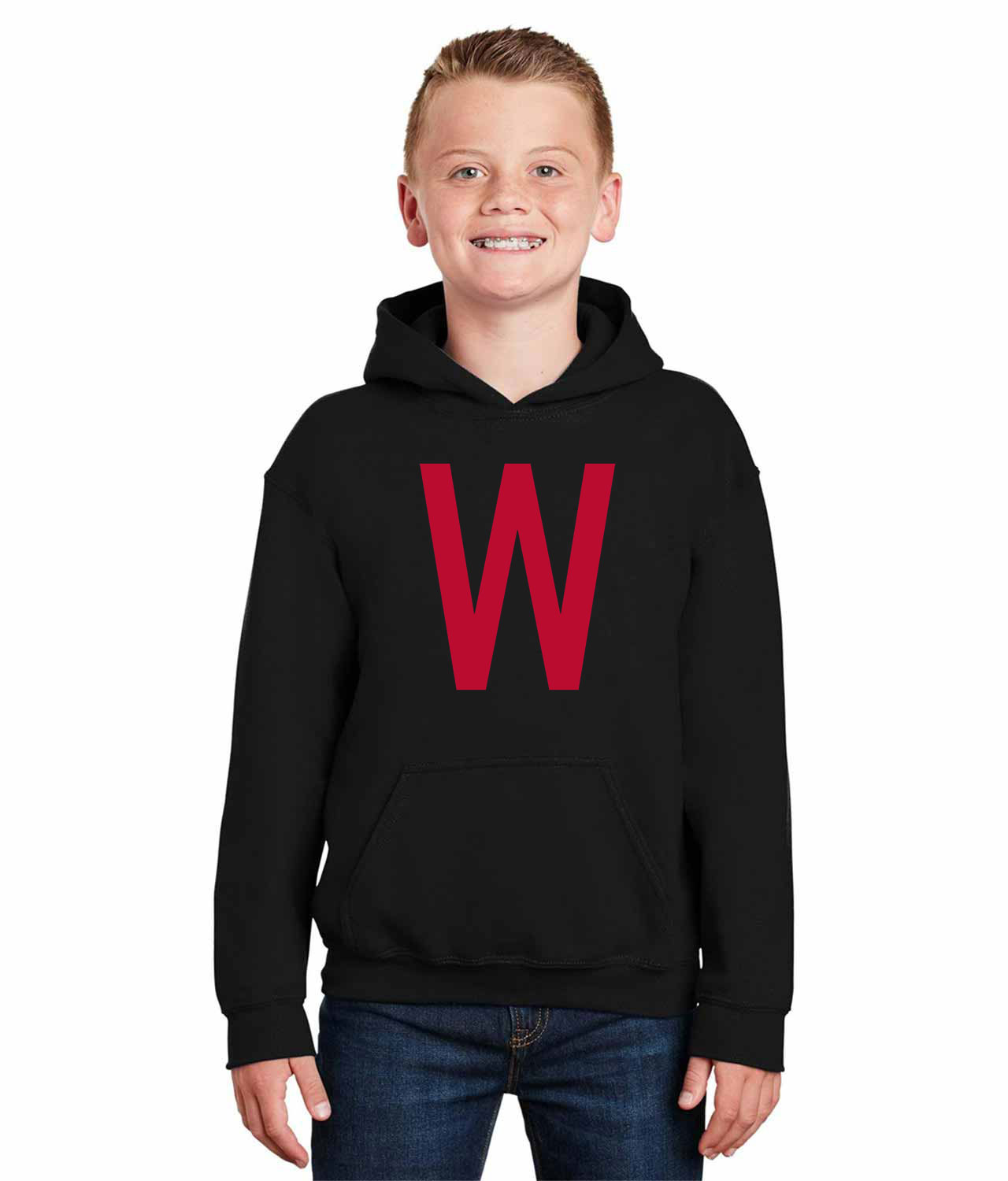 Washington Nationals Cap 1928 Baseball Logo Symbol Emblem Customized Design on Youth Hoodie