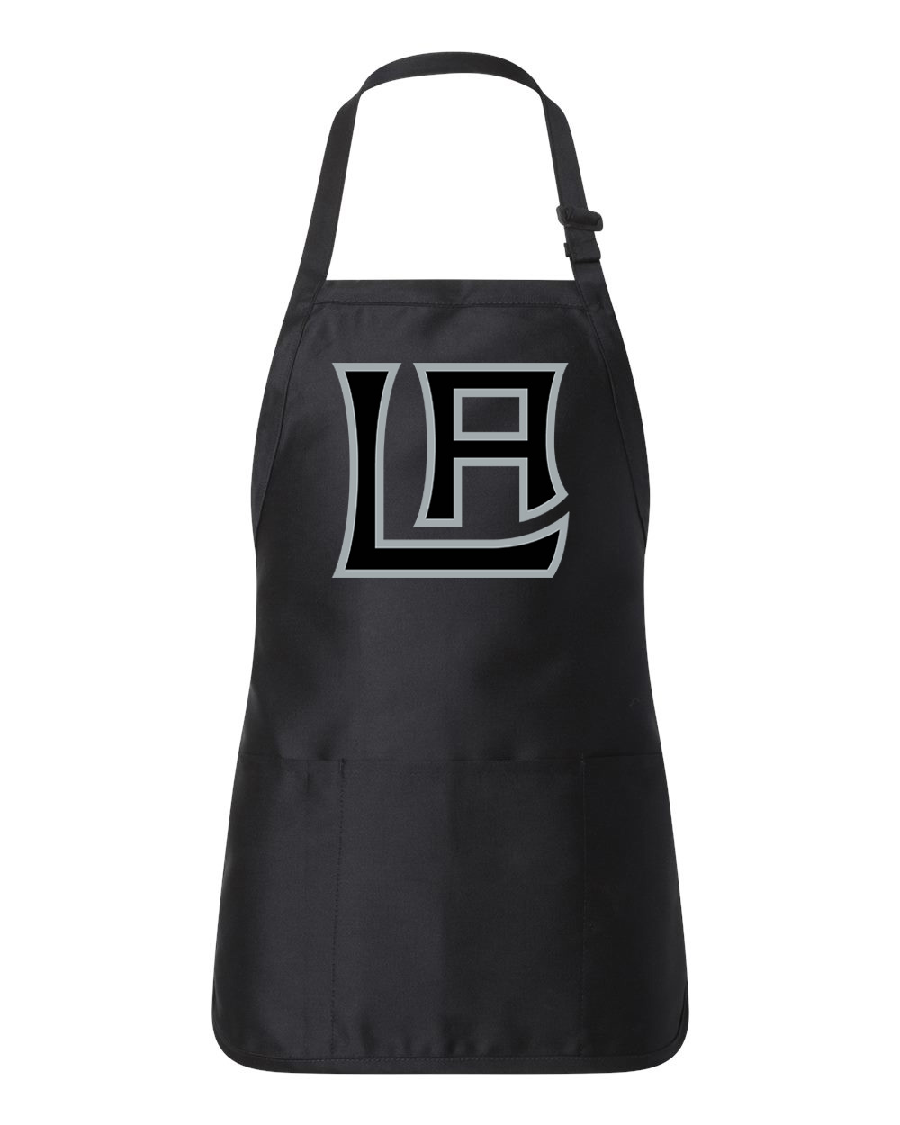 Los Angeles Kings 2014 NHL Stadium Series Game Specialty Hockey Logo Customized Design on Full-Length Apron with Pouch Pocket