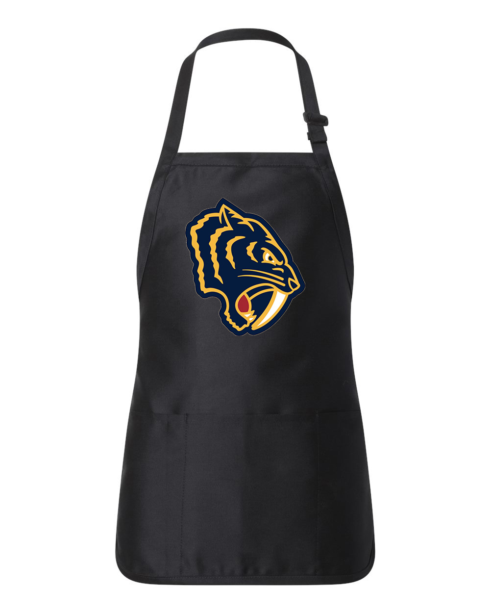 Nashville Predators 2020 Winter Classic Shoulder Hockey Logo Customized Design on Full-Length Apron with Pouch Pocket