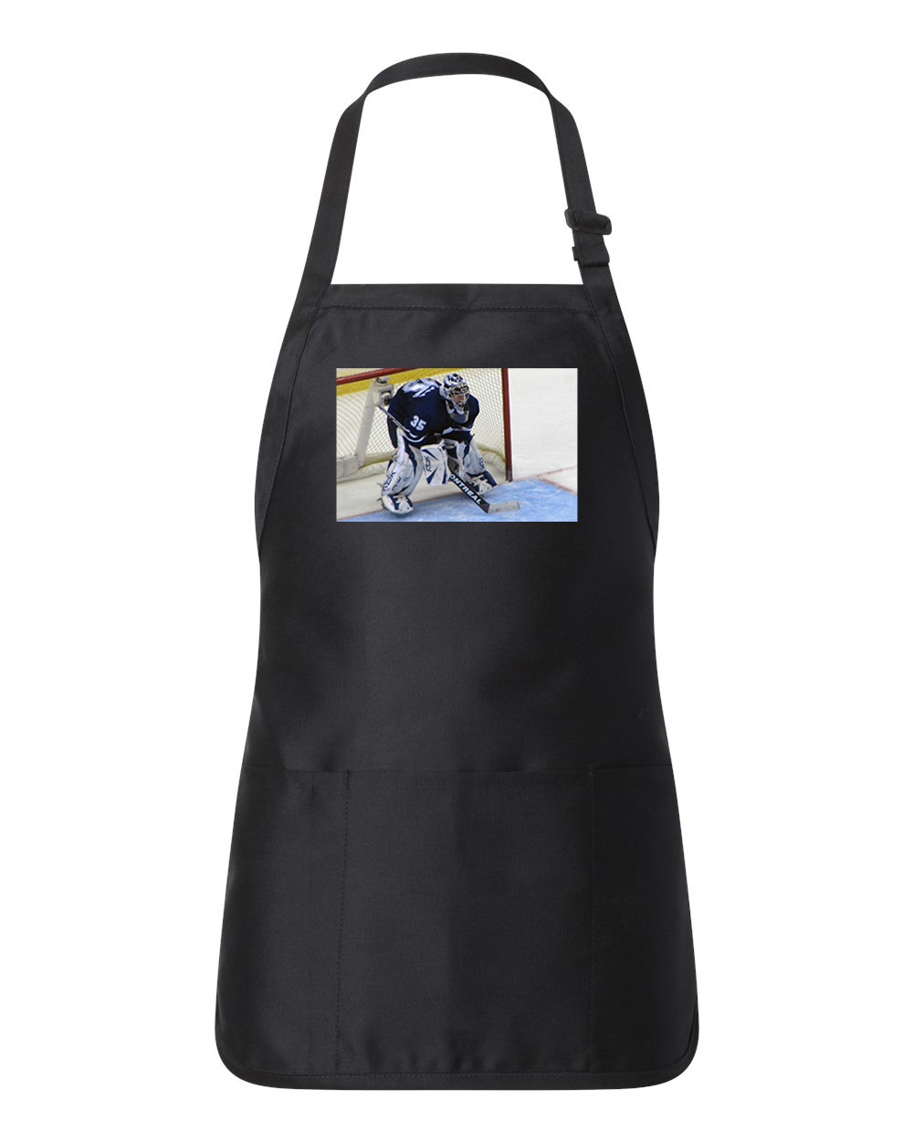 2007 Toronto Maple Leafs Photo Hockey Logo Customized Design on Full-Length Apron with Pouch Pocket