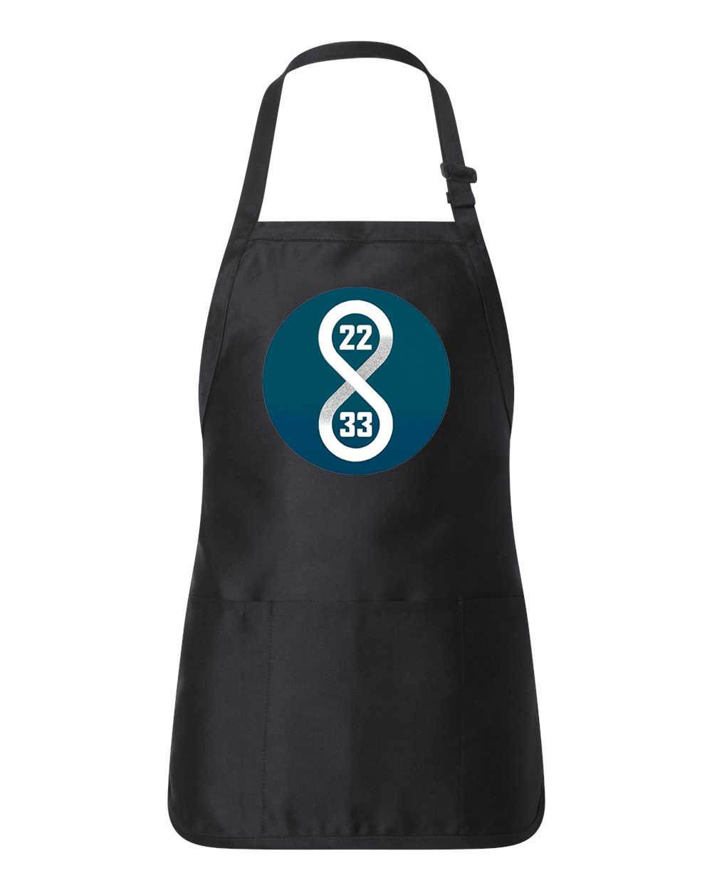 Vancouver Canucks Retirement of Henrik And Daniel Sedin Hockey Logo Customized Design on Full-Length Apron with Pouch Pocket