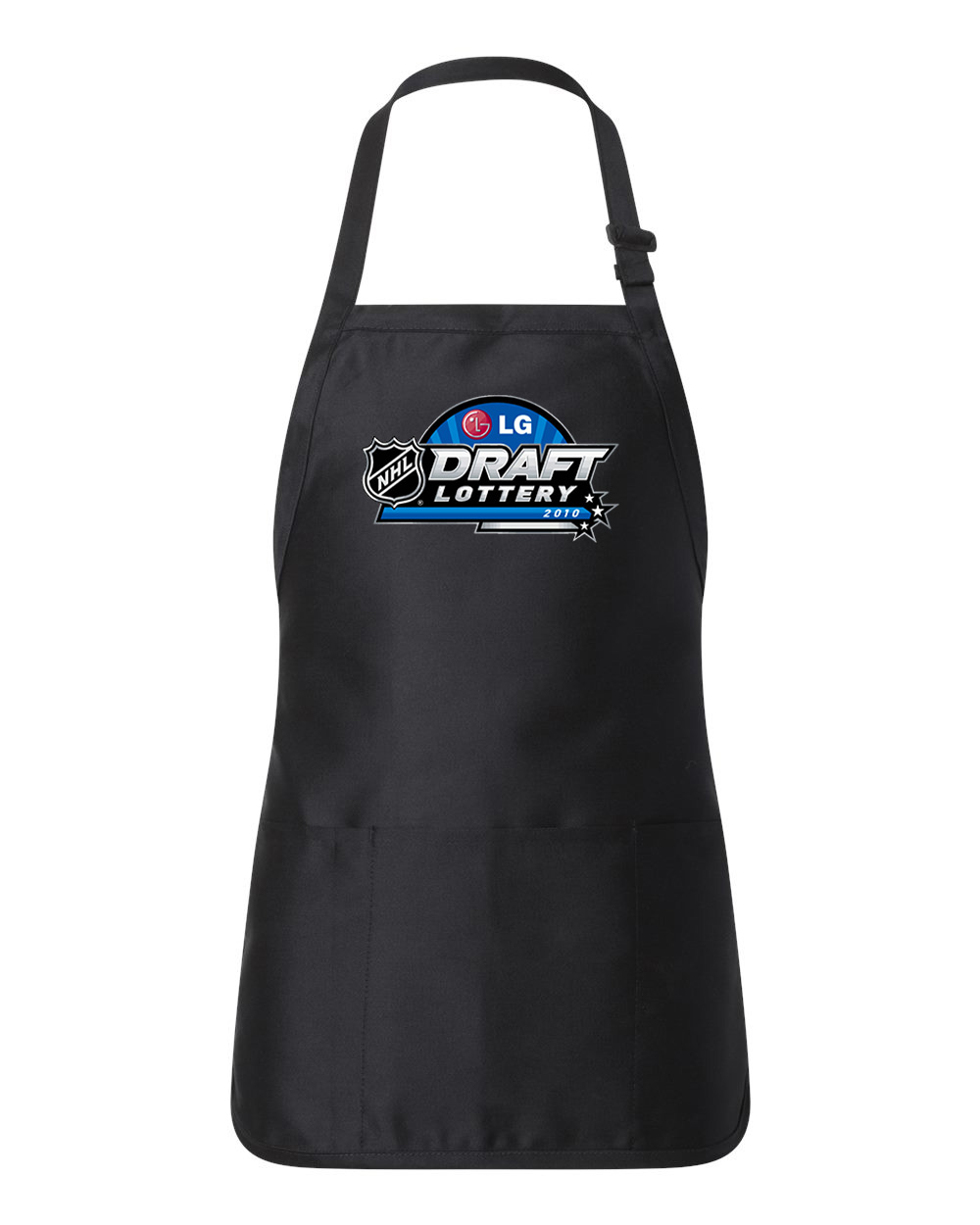 2010 LG NHL Draft Lottery Hockey Logo Customized Design on Full-Length Apron with Pouch Pocket