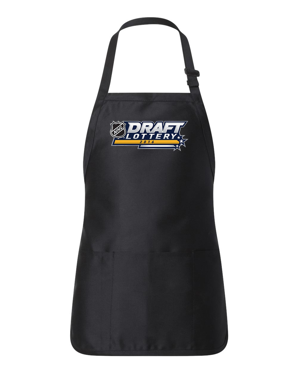 2016 NHL Draft Lottery Hockey Logo Customized Design on Full-Length Apron with Pouch Pocket