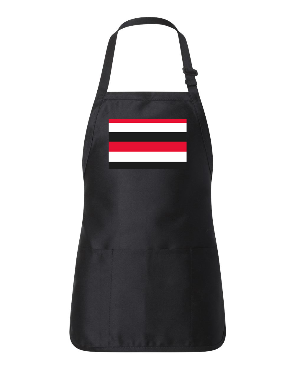 Ottawa Senators Jersey 1924-27 Hockey Logo Customized Design on Full-Length Apron with Pouch Pocket