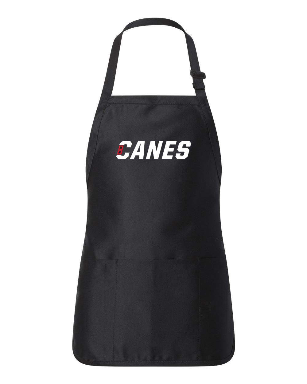Carolina Hurricanes 2018 Hockey Logo Customized Design on Full-Length Apron with Pouch Pocket
