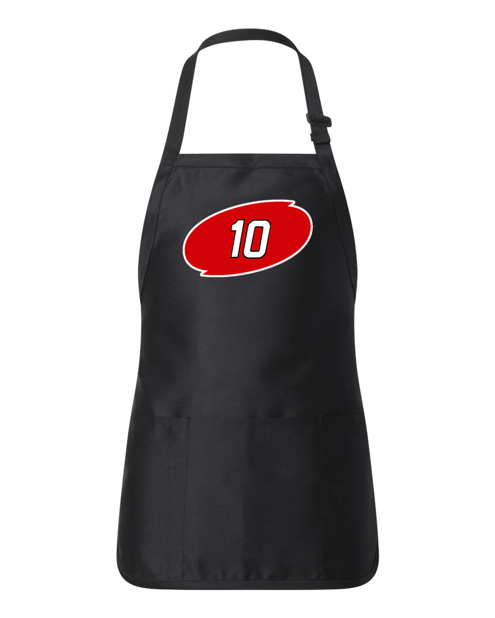 Carolina Hurricanes Ron Francis Jersey Retirement 2/4/06 Hockey Logo Customized Design on Full-Length Apron with Pouch Pocket