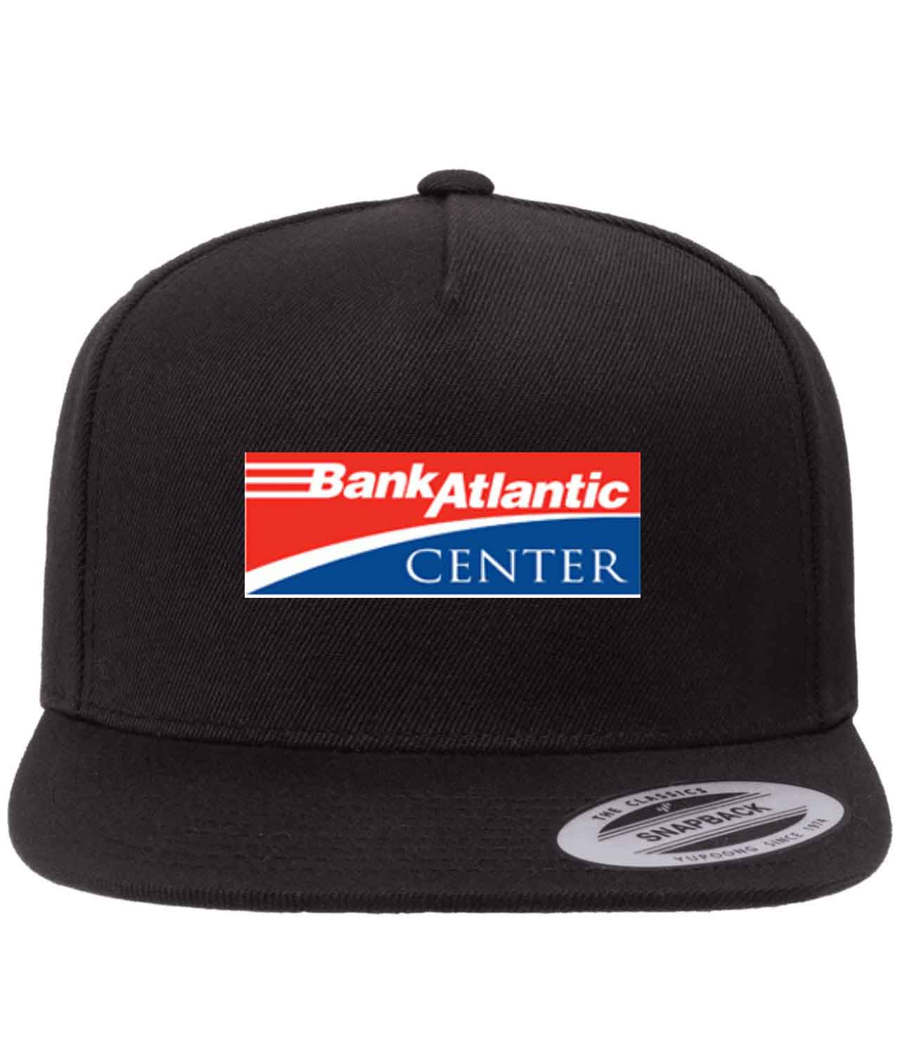 Florida Panthers Bank Atlantic Center Stadium Hockey Logo Customized Design on Wool 5-Panel Cap Hat