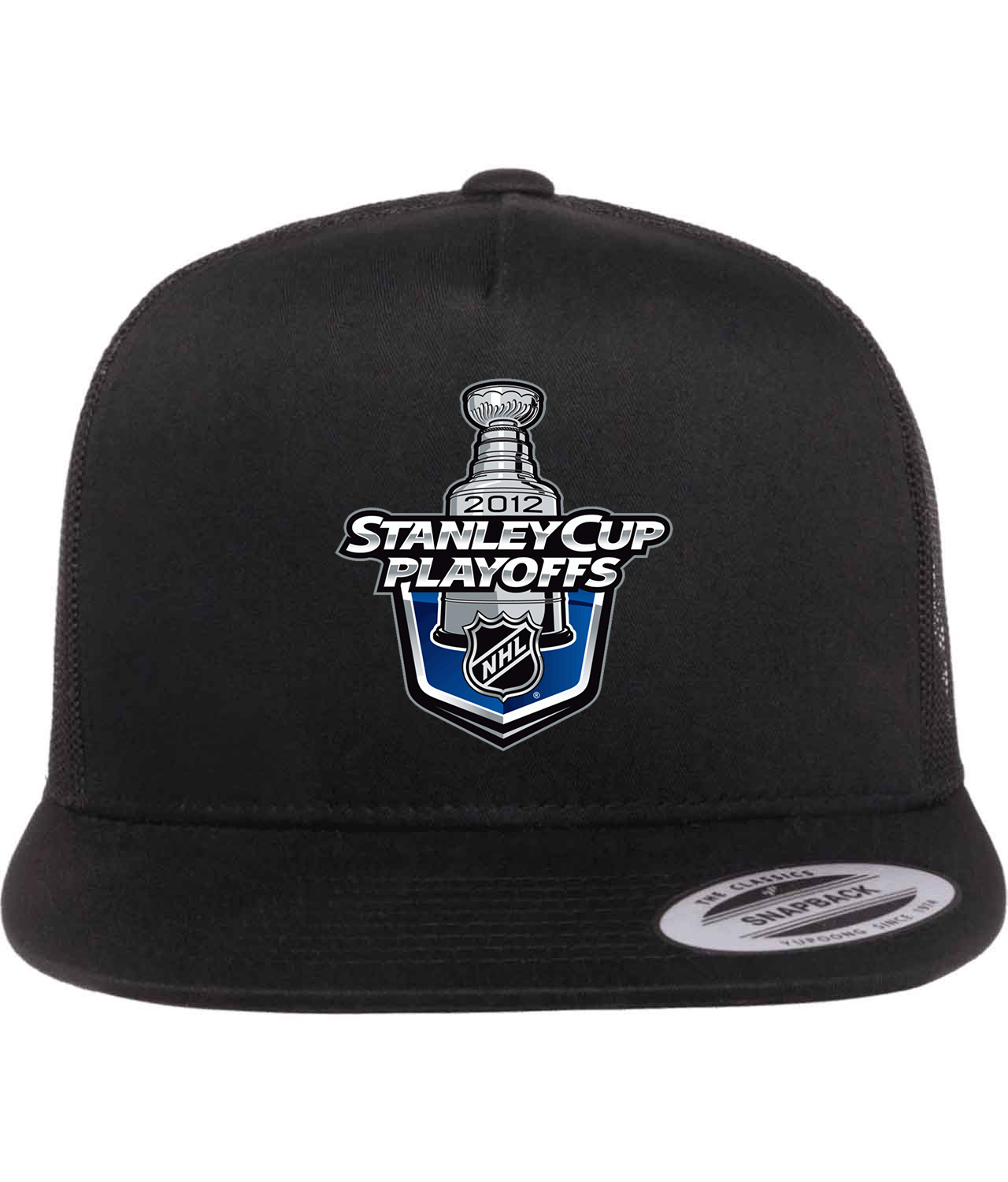2012 NHL Stanley Cup Playoffs Hockey Logo Symbol Emblem Customized Design on Classic Trucker Cap Hat