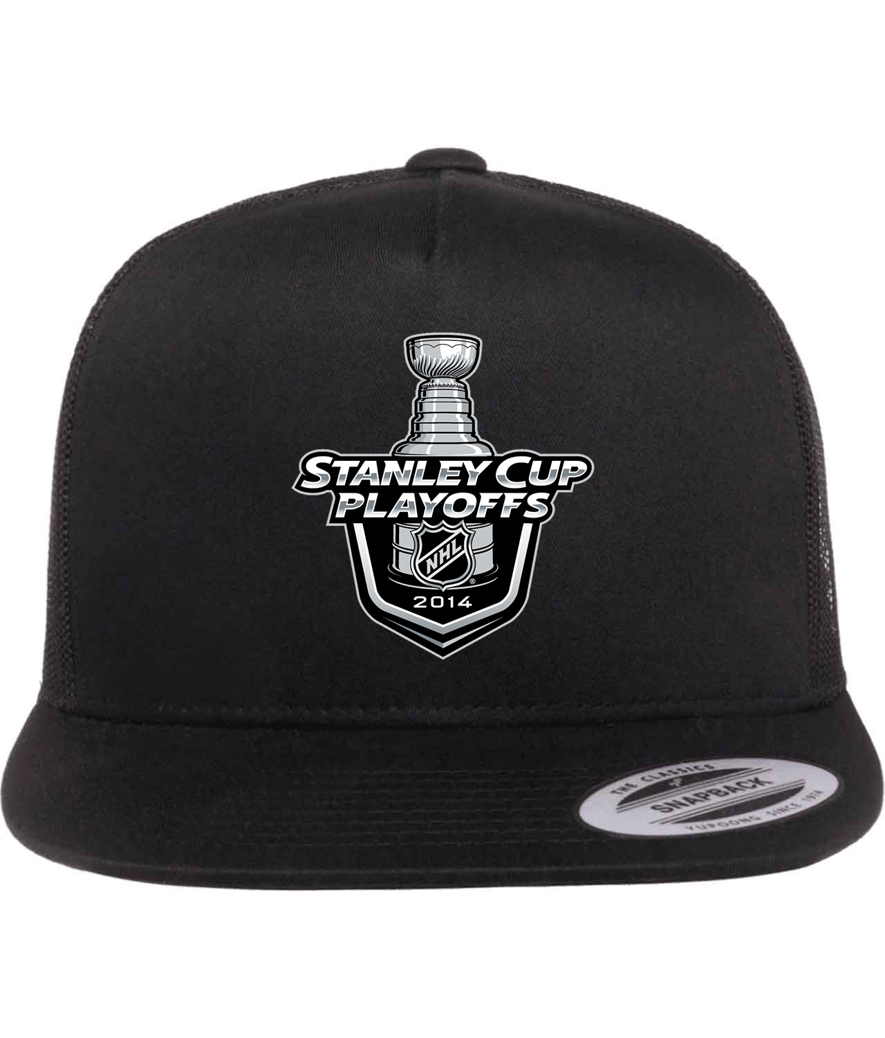 2014 NHL Stanley Cup Playoffs Hockey Logo Symbol Emblem Customized Design on Classic Trucker Cap Hat