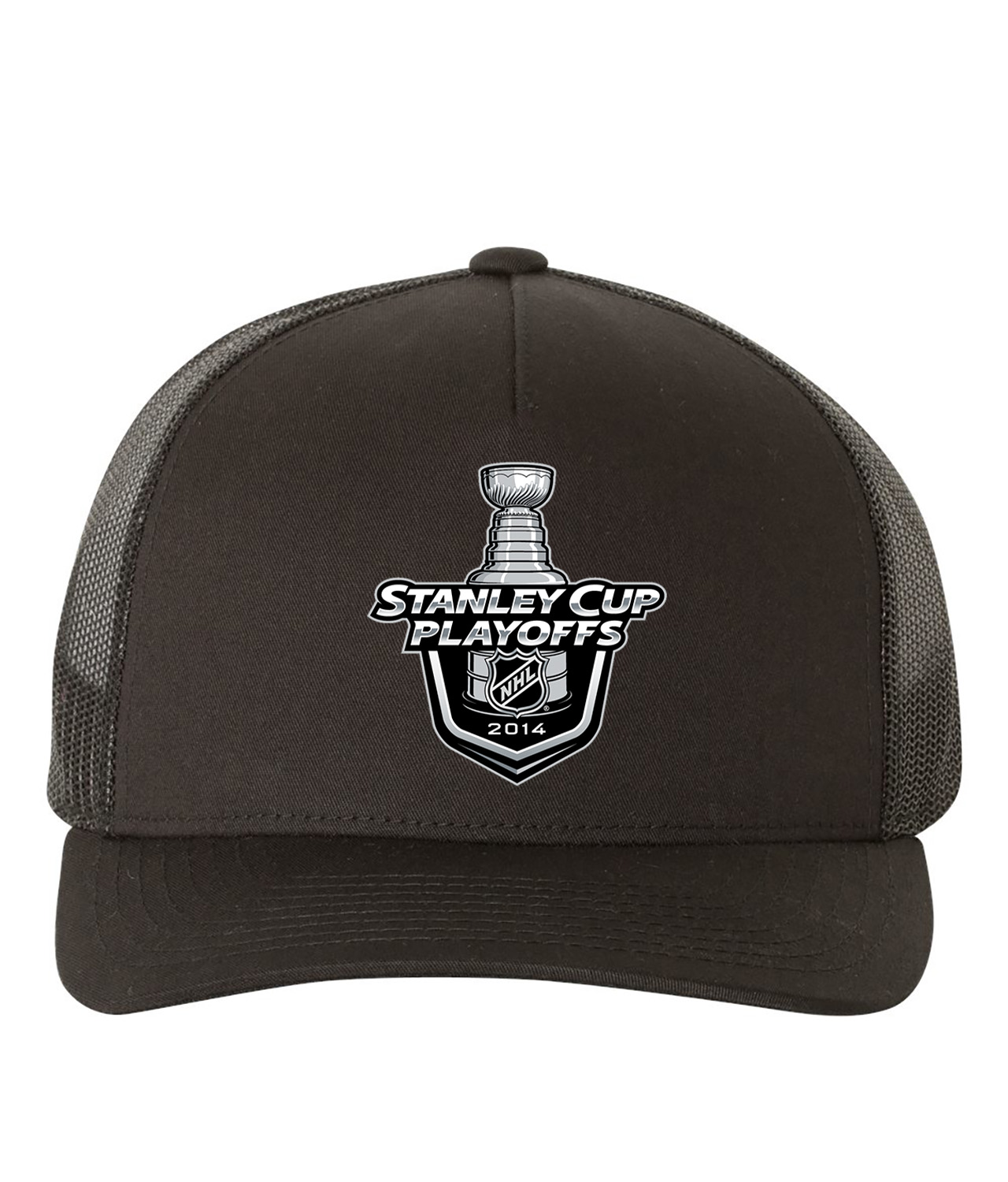 2014 NHL Stanley Cup Playoffs Hockey Logo Symbol Emblem Customized Design on Retro Trucker Cap Hat