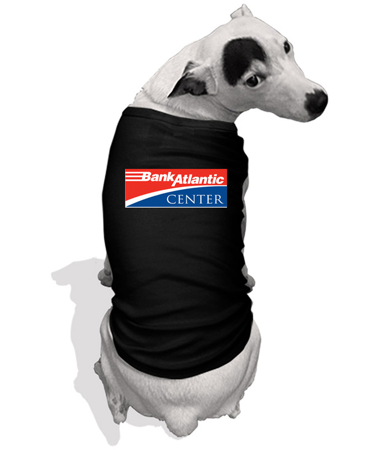 Florida Panthers Bank Atlantic Center Stadium Hockey Logo Symbol Emblem Customized Design on Doggie Puppy Dog Tank Tshirt