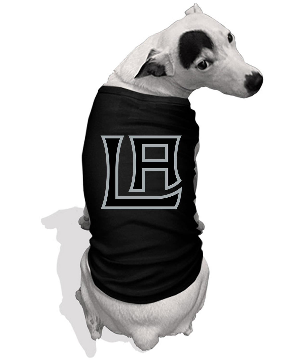 Los Angeles Kings 2014 NHL Stadium Series Game Specialty Hockey Logo Symbol Emblem Customized Design on Doggie Puppy Dog Tank Tshirt