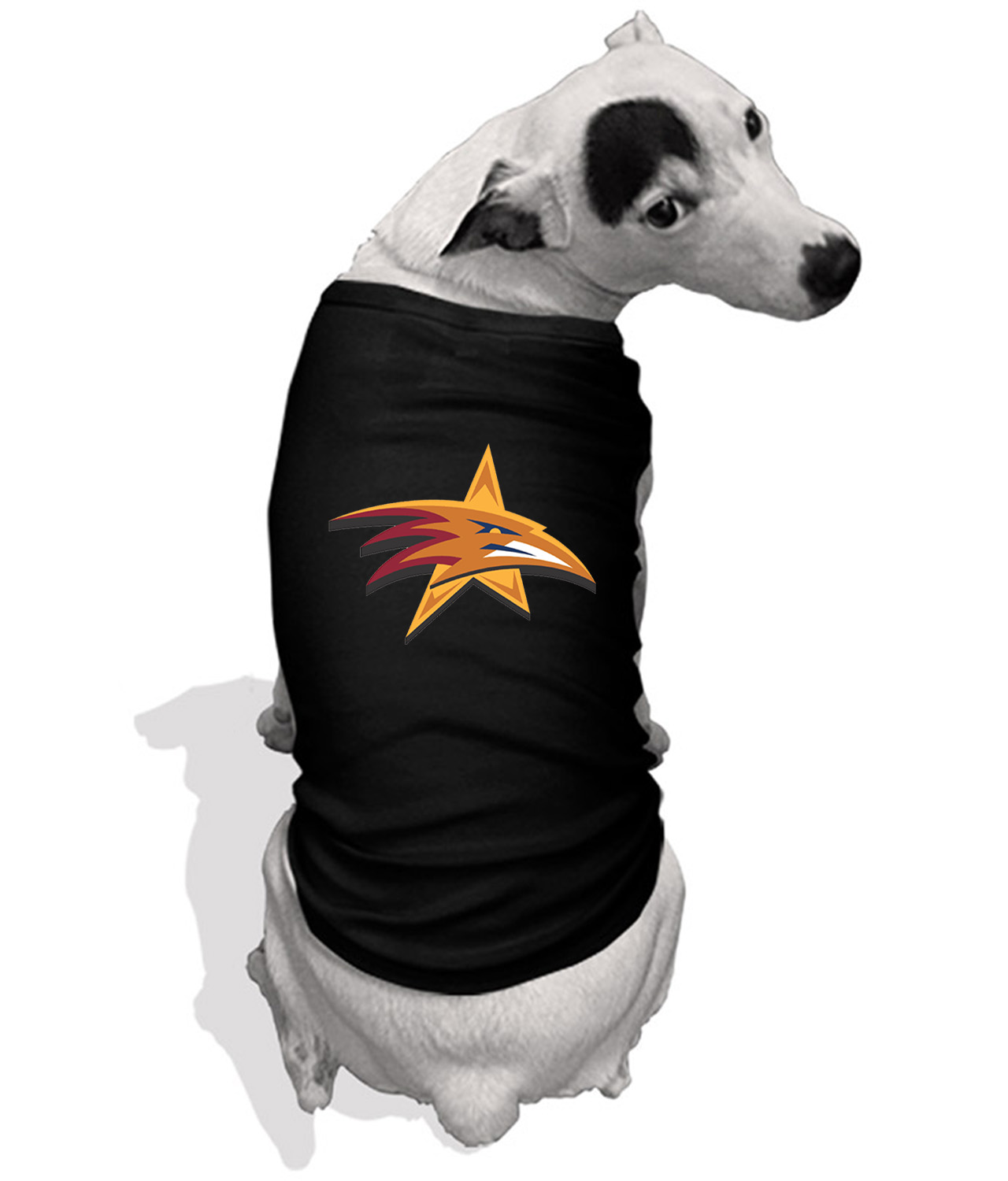 Cancelled 2005 NHL All-Star Game Hockey Logo Symbol Emblem Customized Design on Doggie Puppy Dog Tank Tshirt