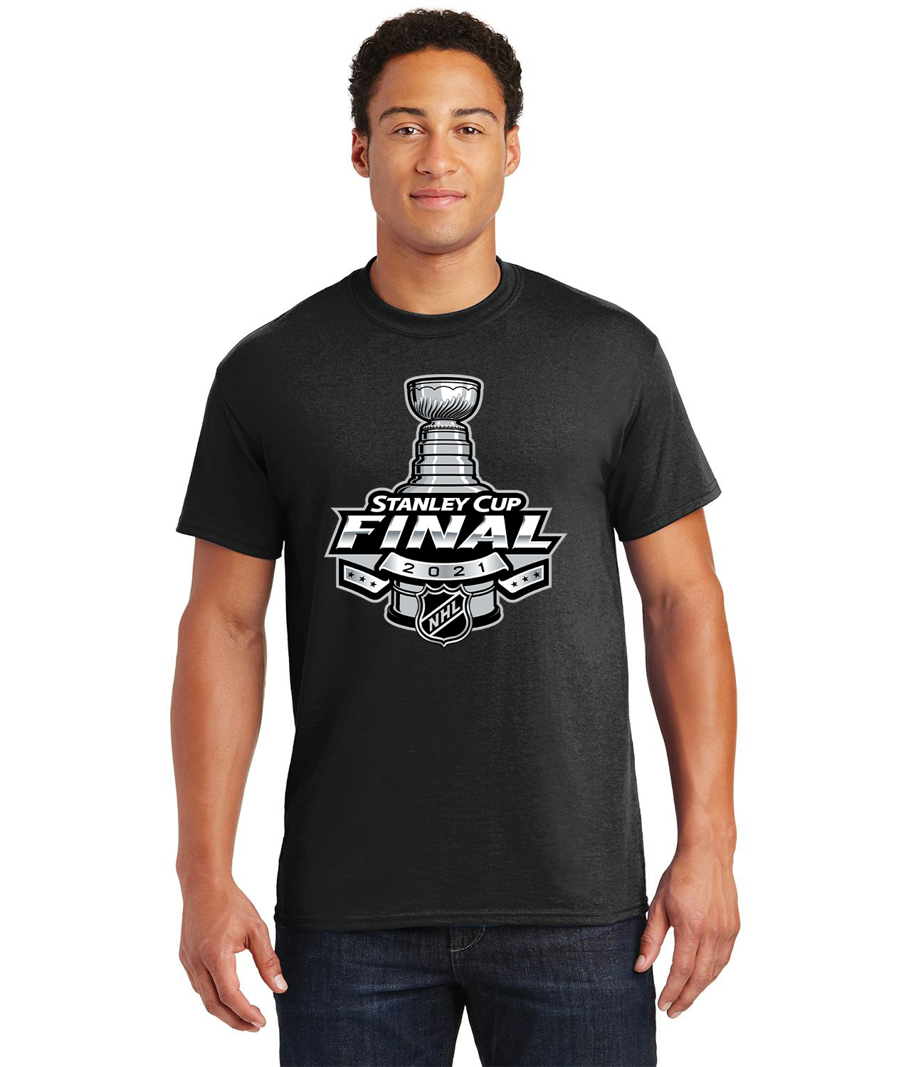 The NHL 2021 Stanley Cup Final Hockey Logo Customized Design on  Unisex Tshirt Tee