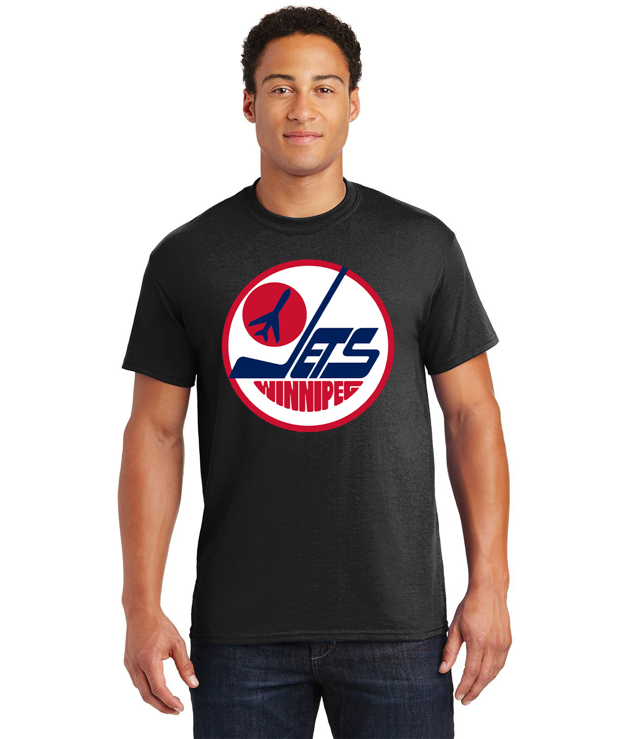 Winnipeg Jets Jersey 1979 Hockey Logo Customized Design on  Unisex Tshirt Tee