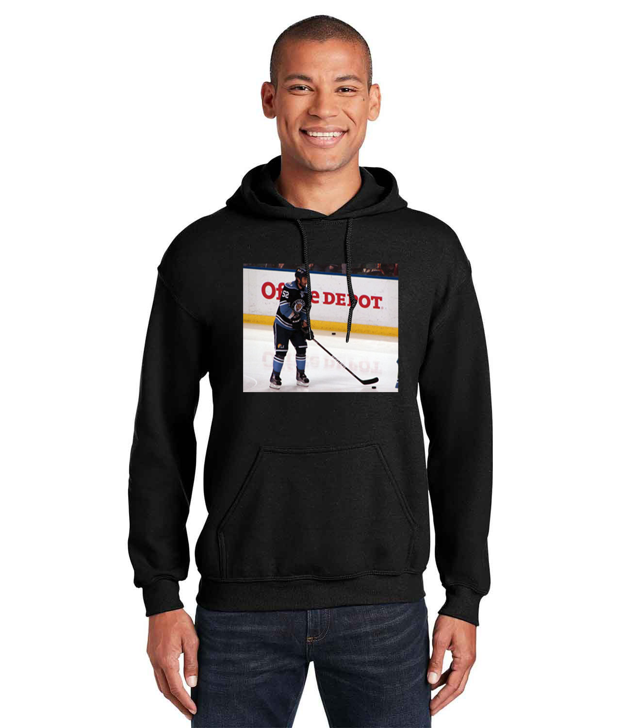 2010s Florida Panthers Photo Hockey Logo Customized Design on Unisex Hooded Sweatshirt