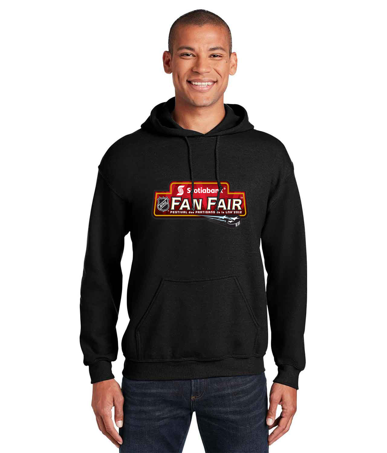 Ottawa Senators Scotiabank NHL Fan Fair Hockey Logo Customized Design on Unisex Hooded Sweatshirt
