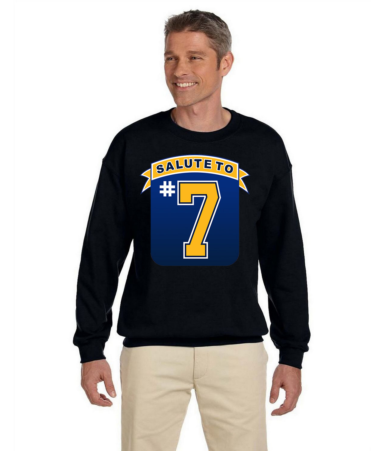 St. Louis Blues Great Blues 7 Players Berenson, Unger, Mullen, Tkachuk Hockey Logo Symbol Emblem Customized Design on Unisex Crewneck Sweatshirt