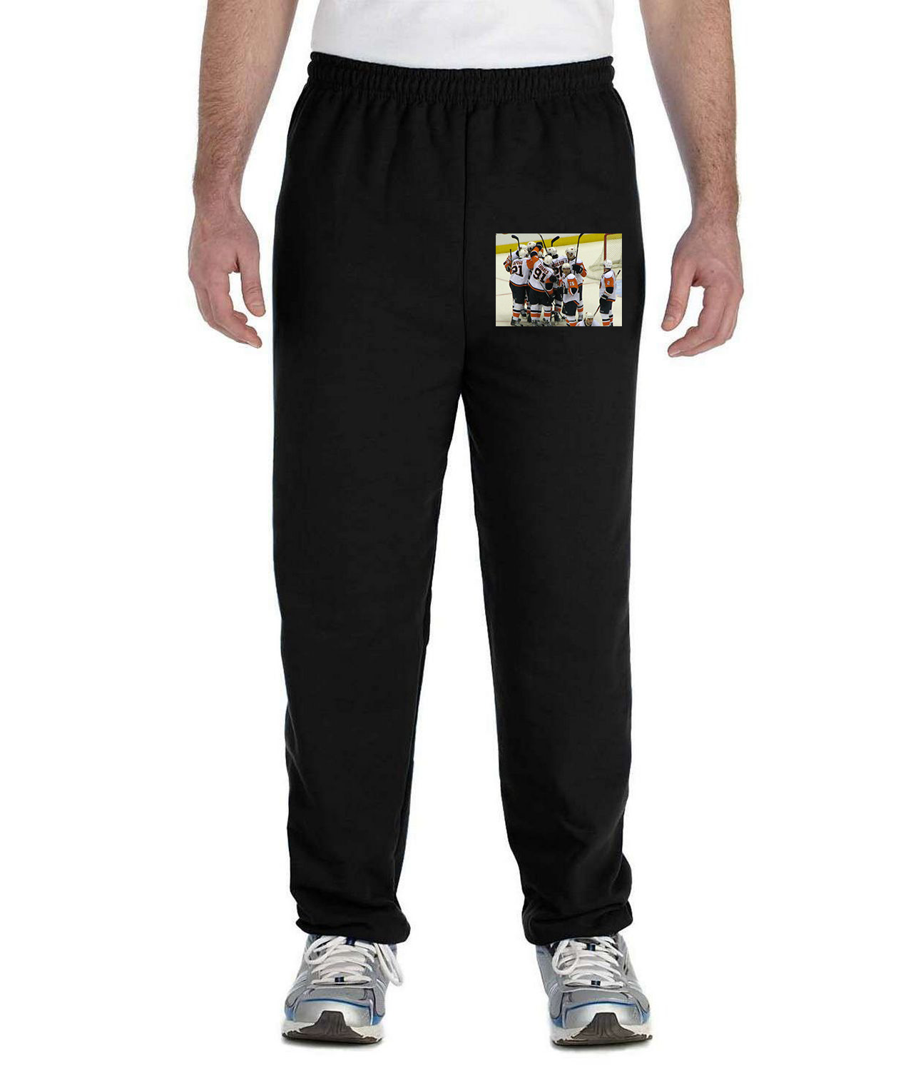 2009 New York Islanders John Tavares Team Photo Logo Symbol Emblem Customized Design on Unisex Closed-Bottom Sweatpants