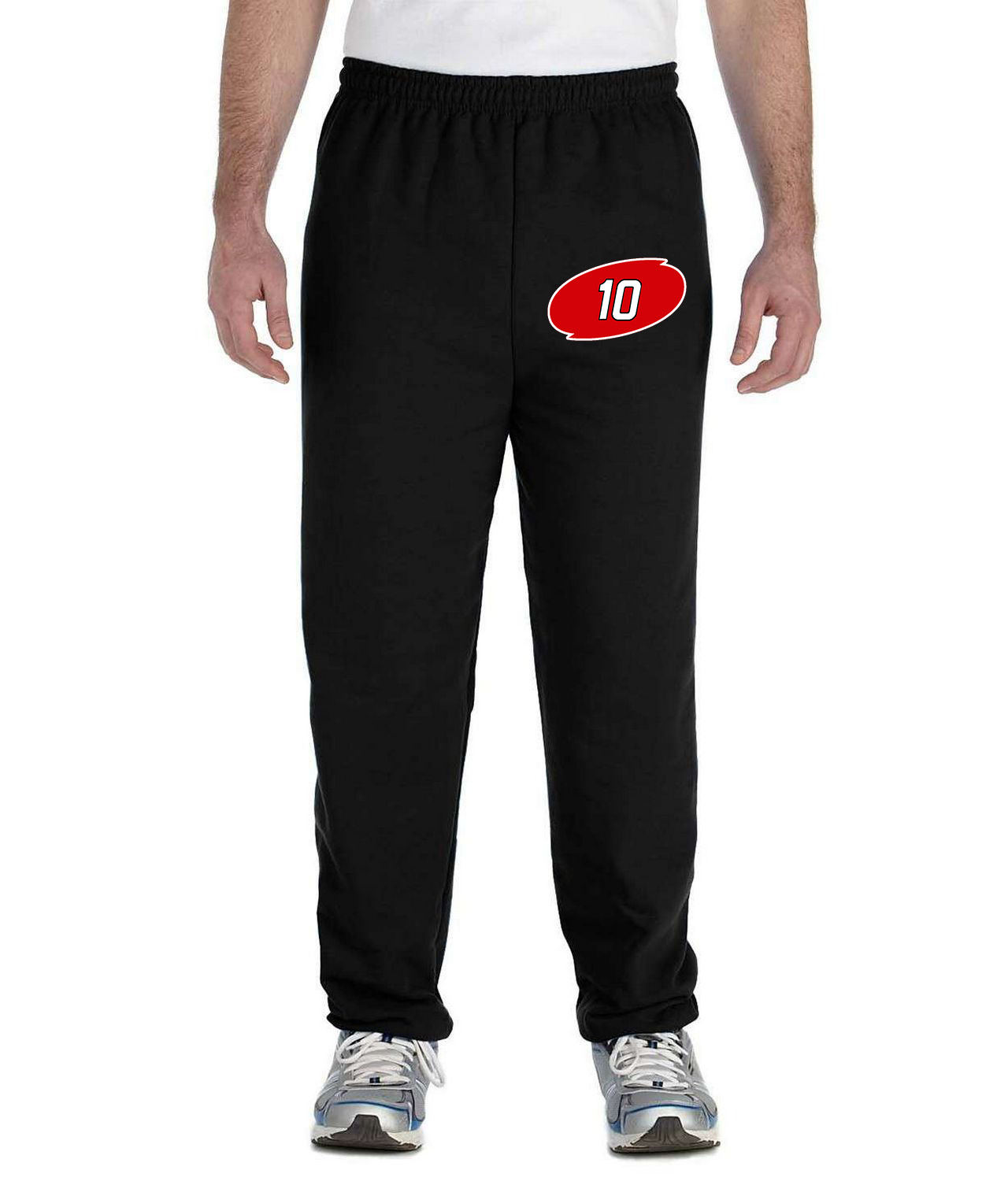 Carolina Hurricanes Ron Francis Jersey Retirement 2/4/06 Logo Symbol Emblem Customized Design on Unisex Closed-Bottom Sweatpants