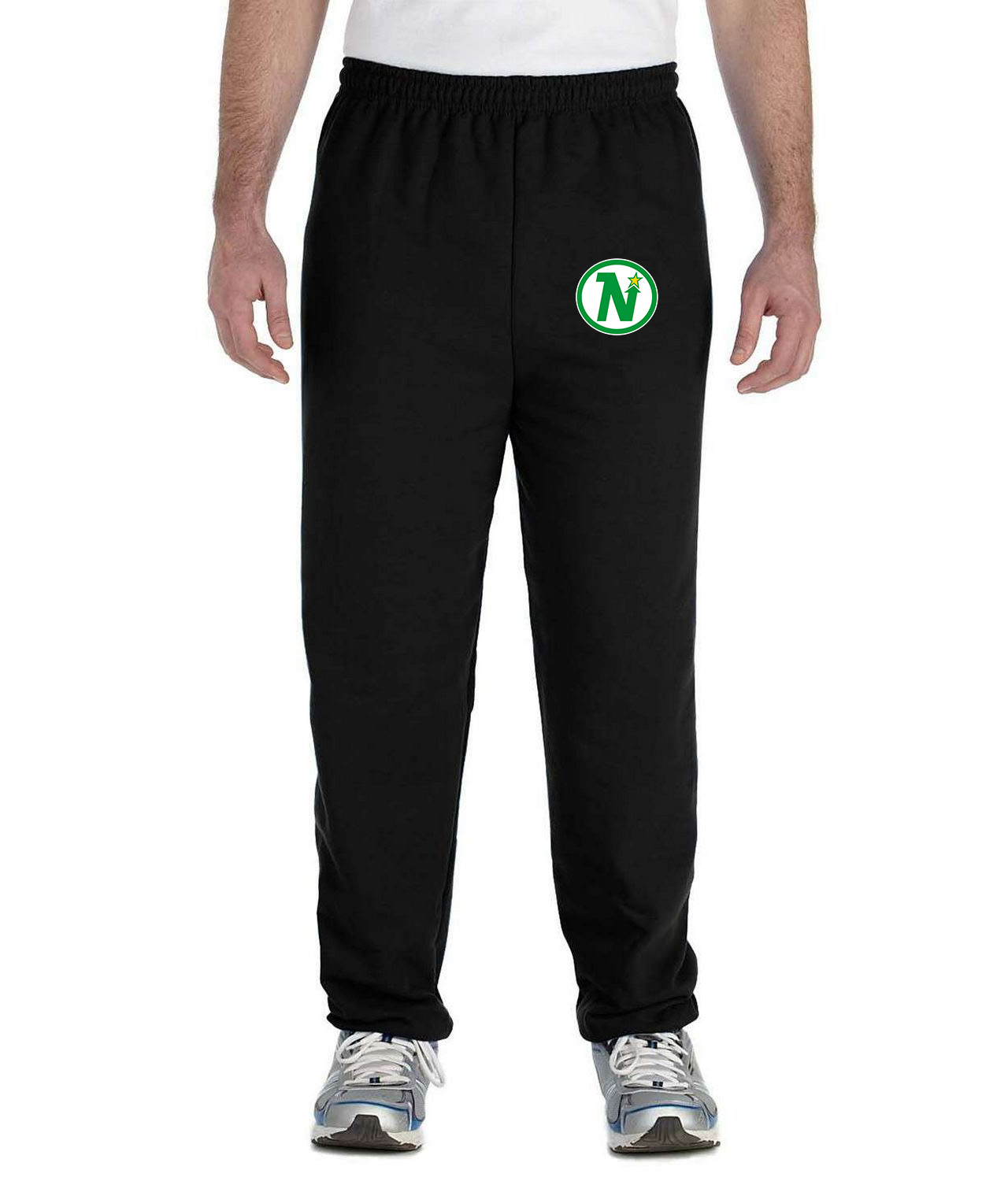 Dallas Stars Minnesota North Stars 1967-1985 Logo Symbol Emblem Customized Design on Unisex Closed-Bottom Sweatpants