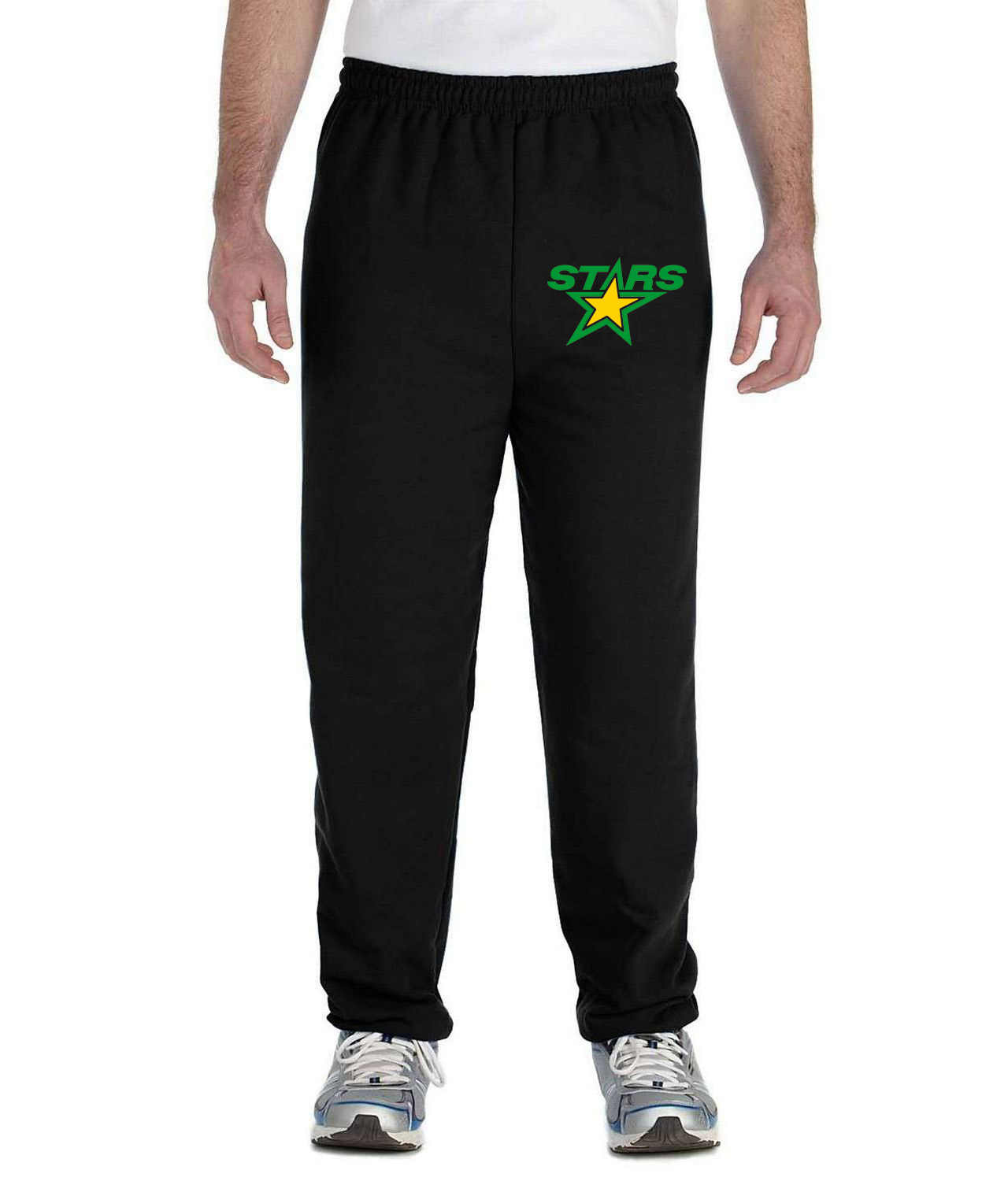 Minnesota North Stars 1990 Alternate Logo Symbol Emblem Customized Design on Unisex Closed-Bottom Sweatpants