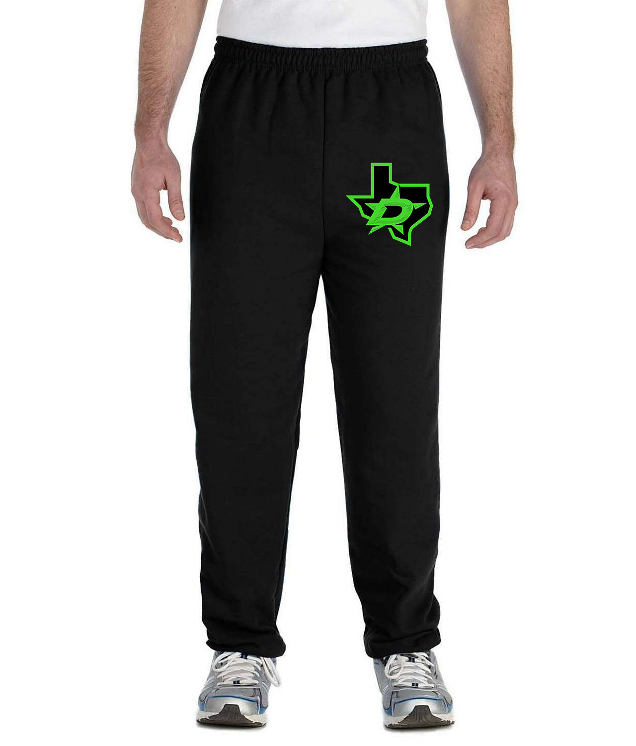 Dallas Stars Jersey 2020 Logo Symbol Emblem Customized Design on Unisex Closed-Bottom Sweatpants