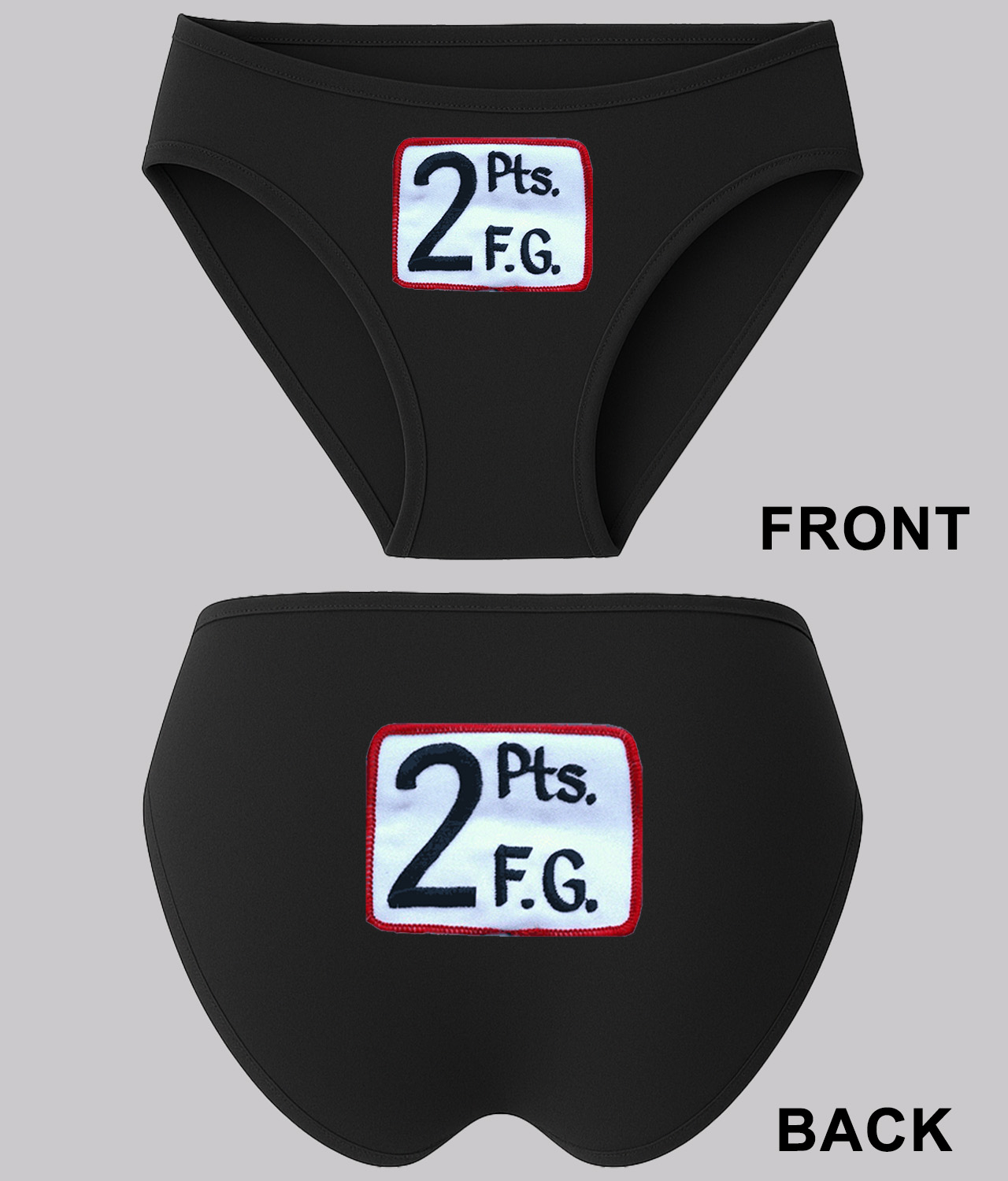 Vancouver Canucks Frank Griffiths Memorial Patch Hockey Logo Symbol Emblem Customized Design on Women's Bikini Brief Underwear