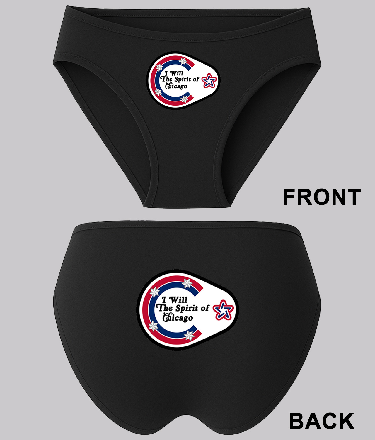 200th Anniversary of The United States Of America I Will The Spirit Of Chicago Blackhawks Hockey Custom Design on Women's Plus Size Bikini Brief